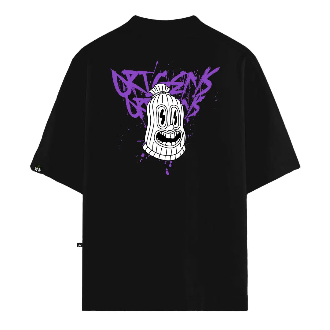 Camiseta Oversized Masked Up Preto