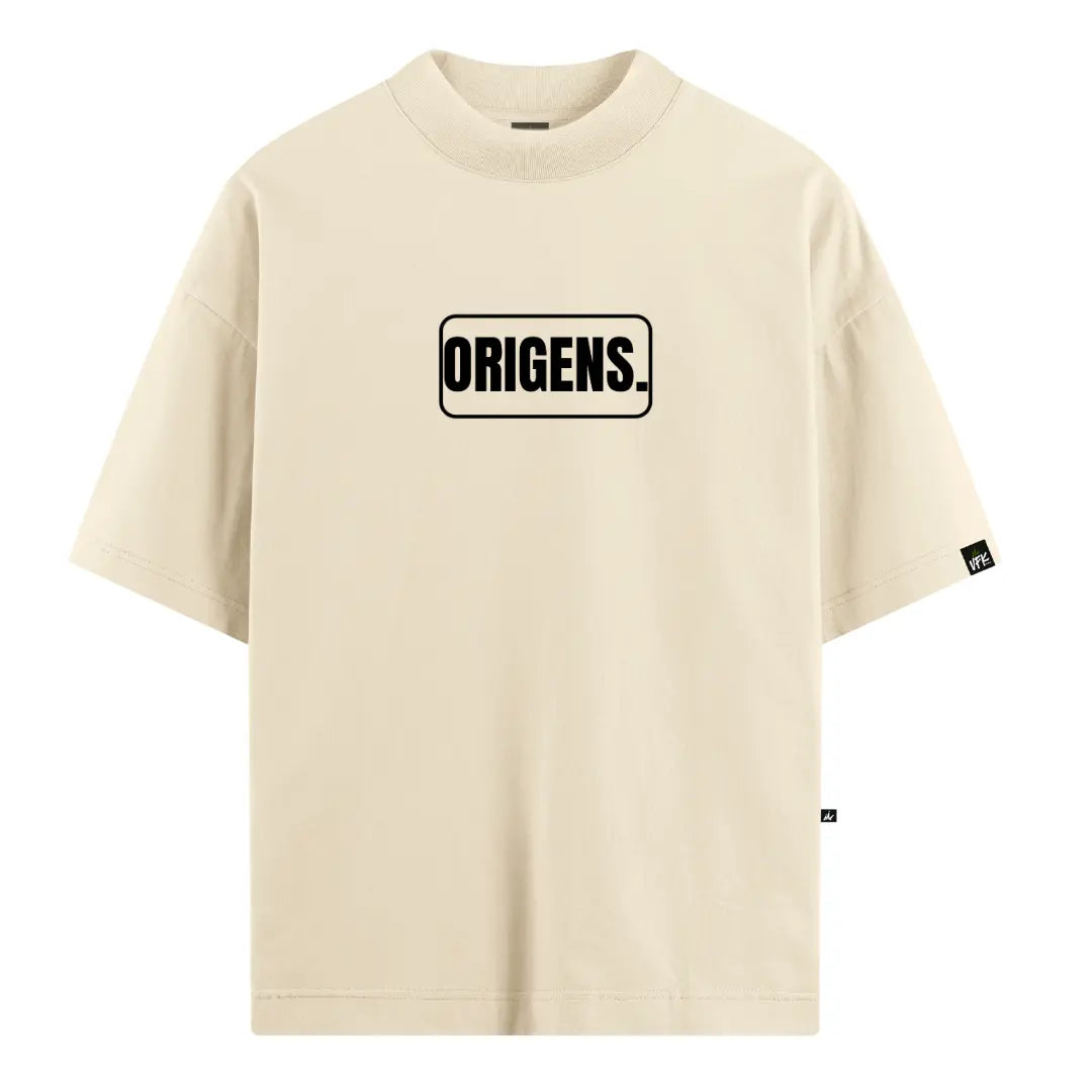 Camiseta Oversized Origens Off-White