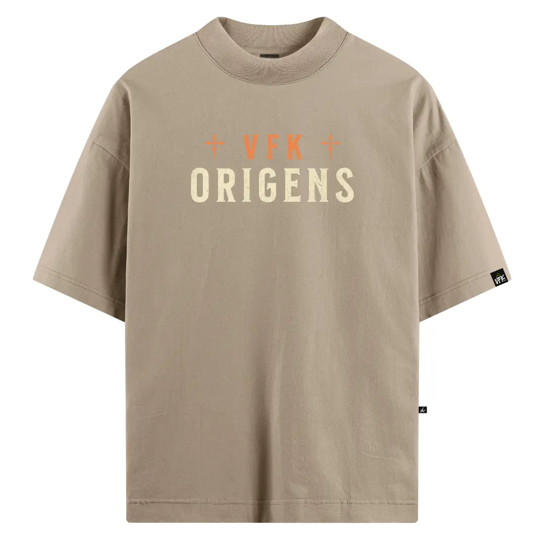 Camiseta Oversized Santa Bege