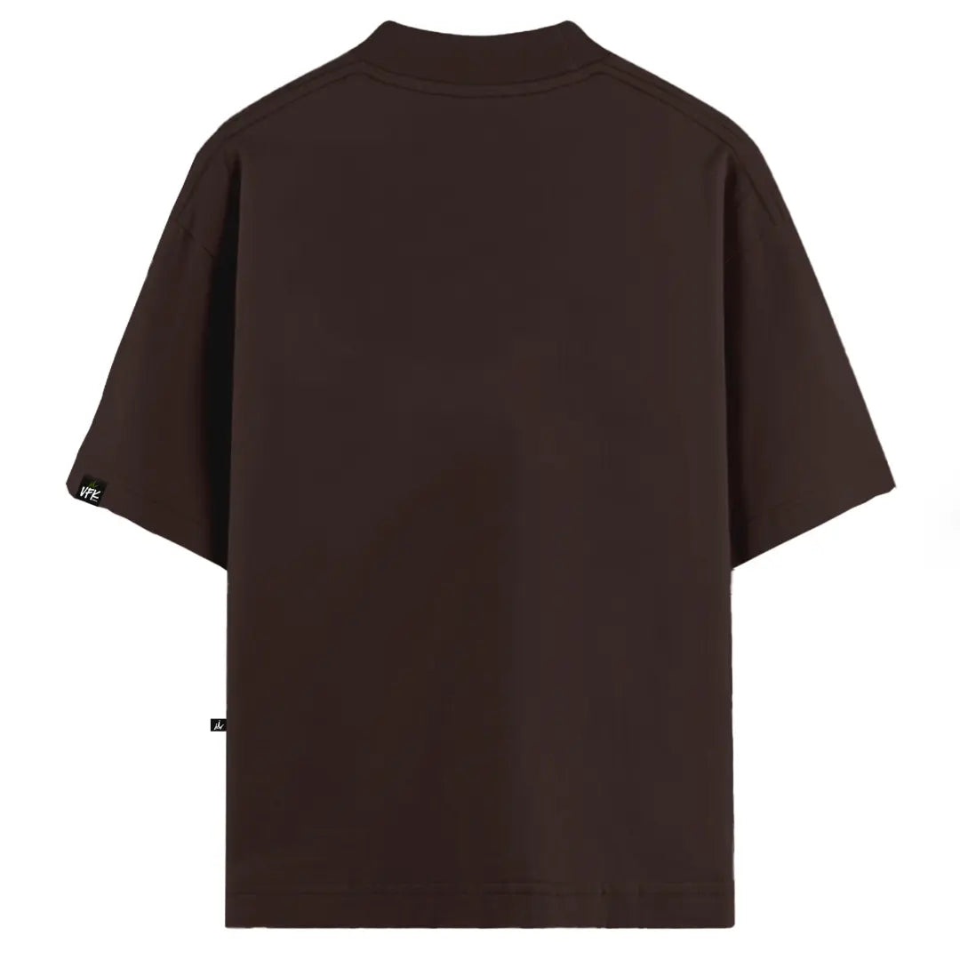 Camiseta Oversized Origins Royal Marrom