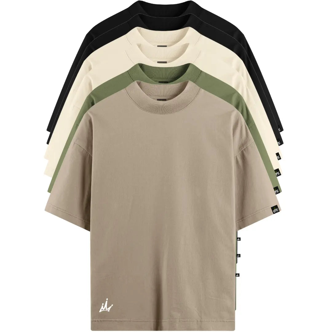 Kit com 6 Camisetas VFK Oversized