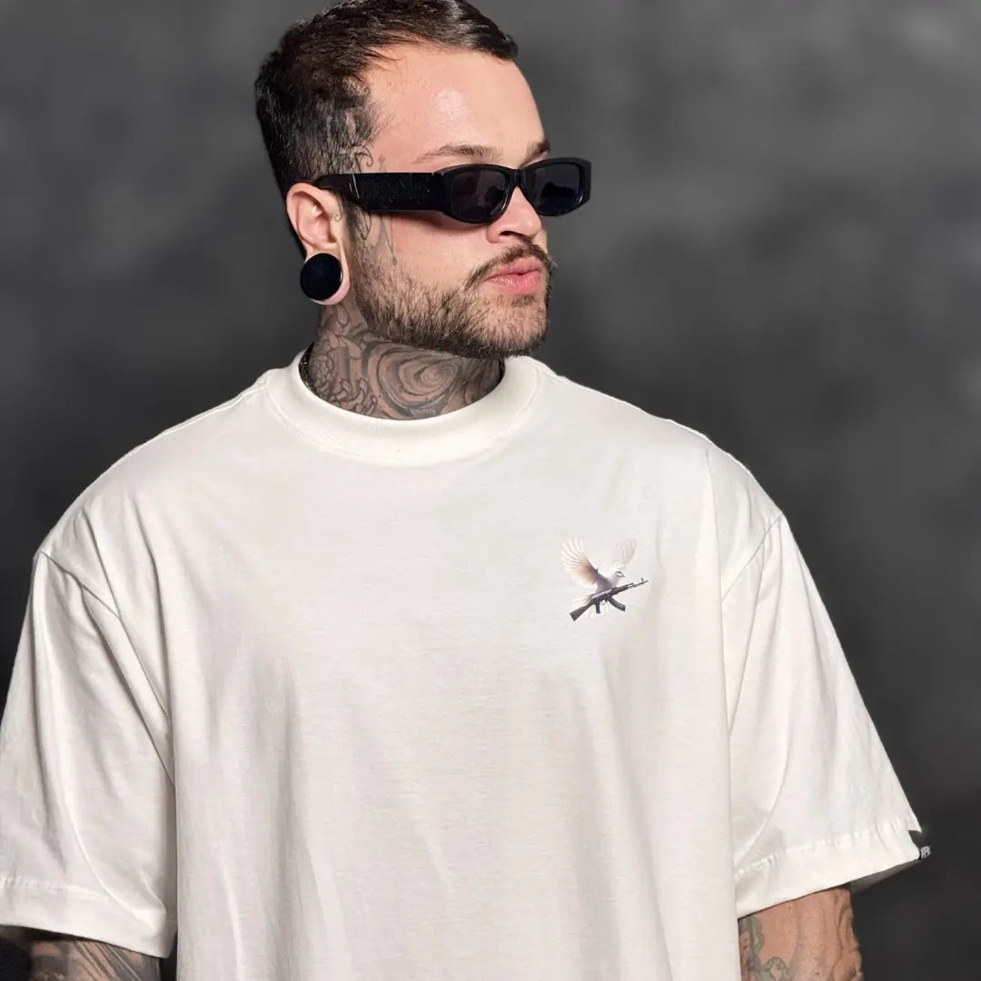 Camiseta Oversized Right for Right Off White