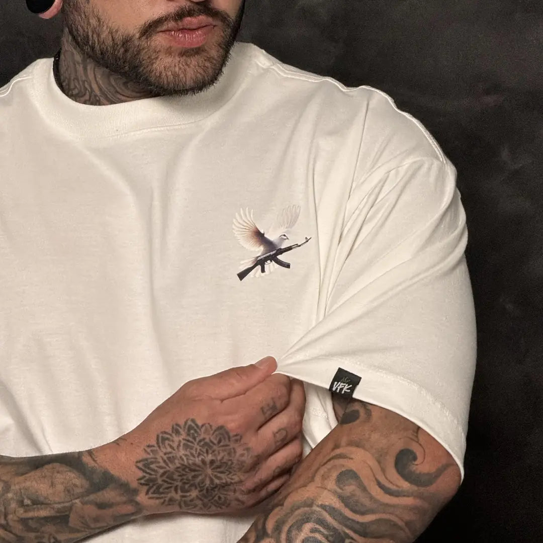 Camiseta Oversized Right for Right Off White