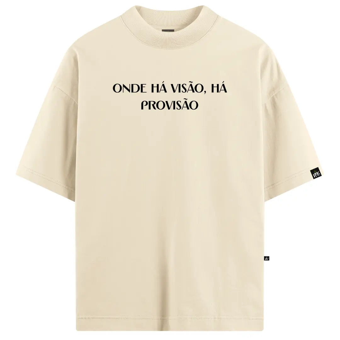 Camiseta Oversized Esperança Off-White