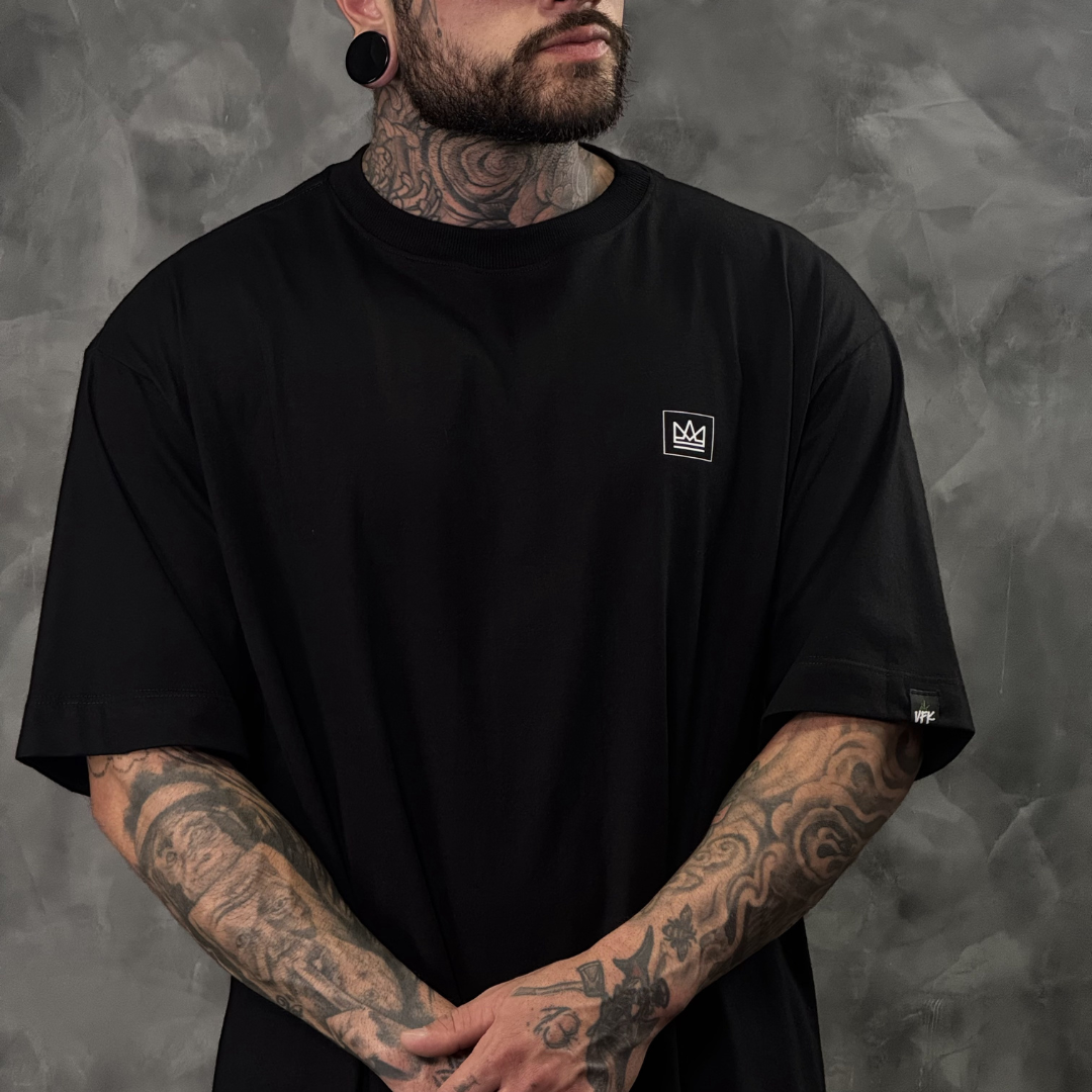 Camiseta Oversized King Preto