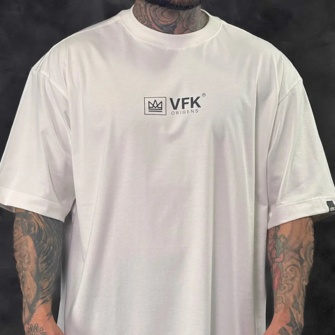 Camiseta Oversized Essência Off-White