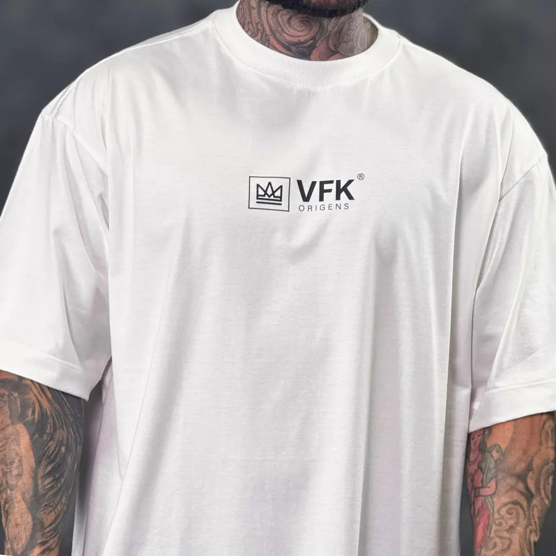 Camiseta Oversized Essência Off-White