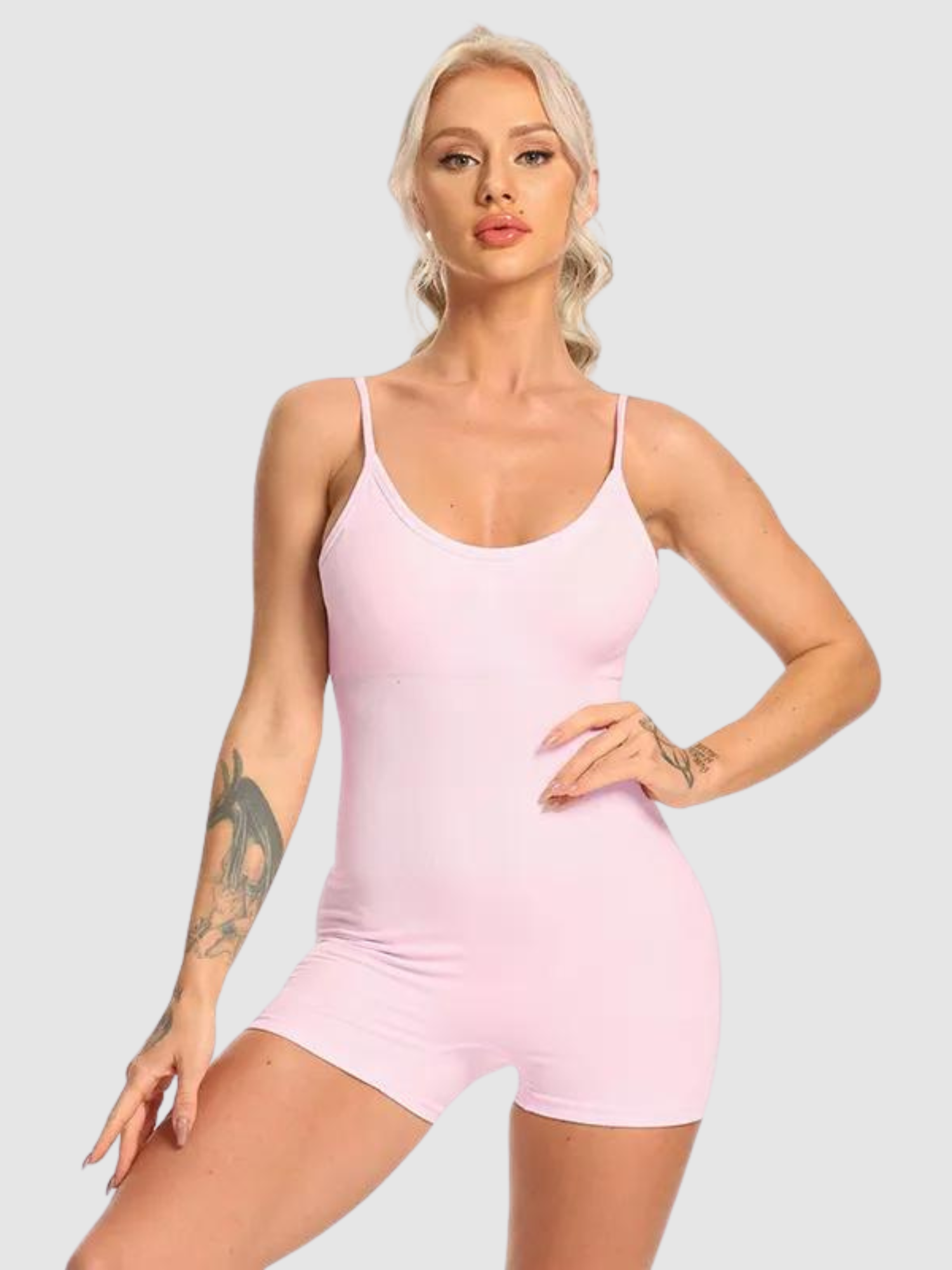 Macaquinho Modelador Esportivo Curto Modern Suit Shape Slim Jump