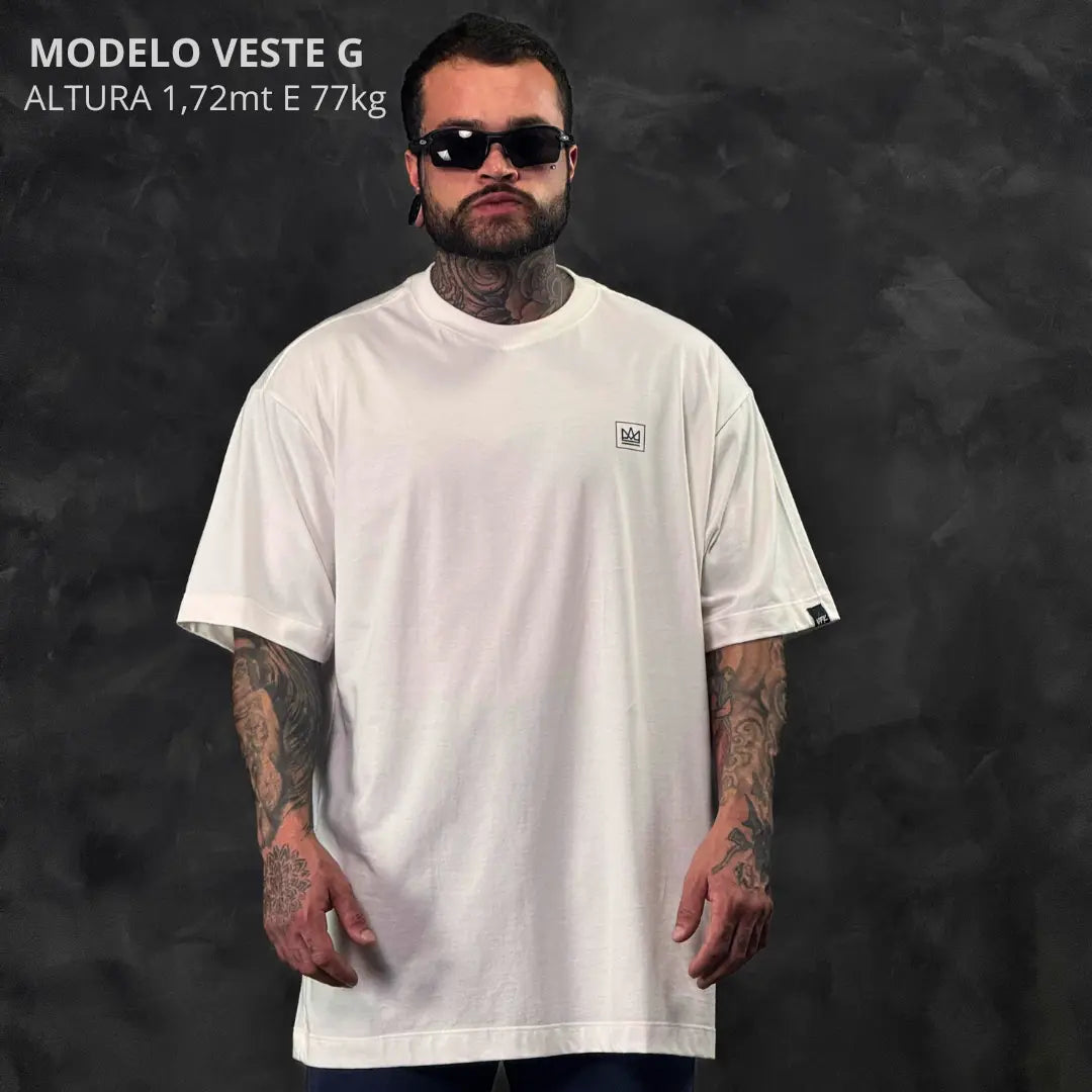 Camiseta Oversized King Off-White