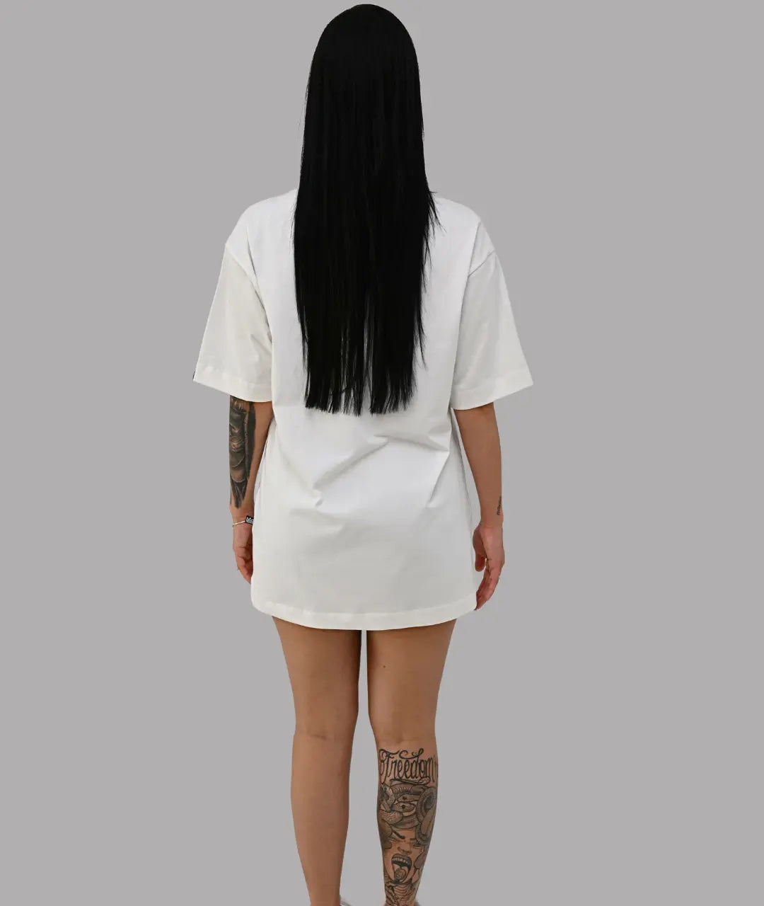 Camiseta Oversized Lisa Off White