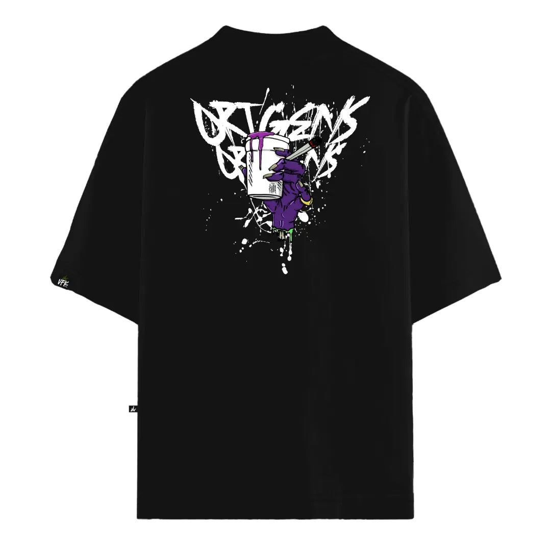 Camiseta Oversized Dose Urbana Preto