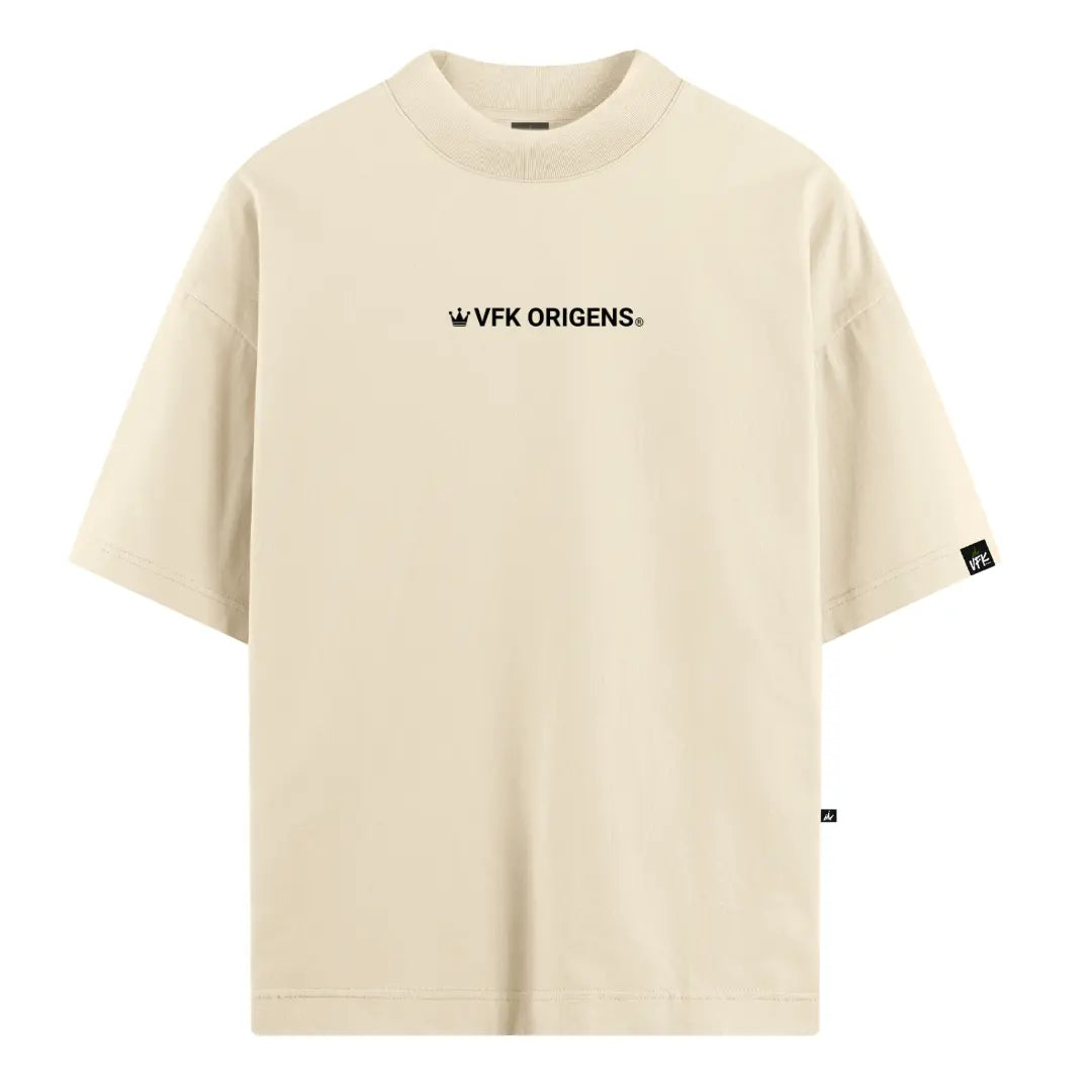 Camiseta Oversized Origins Royal Off-White