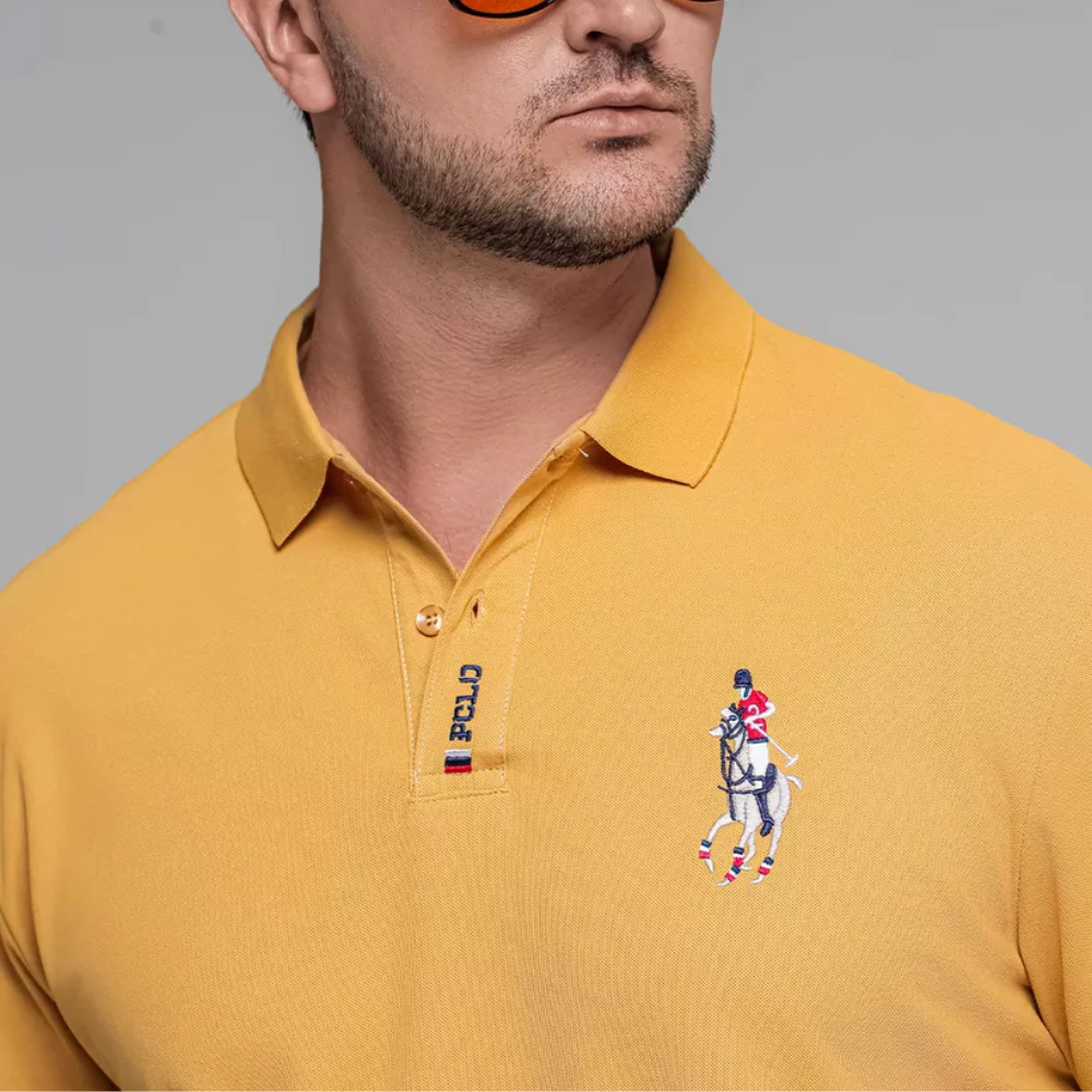 Leve 2 Pague 1 - Camisa Polo Masculina Portuga + Relógio(brinde)