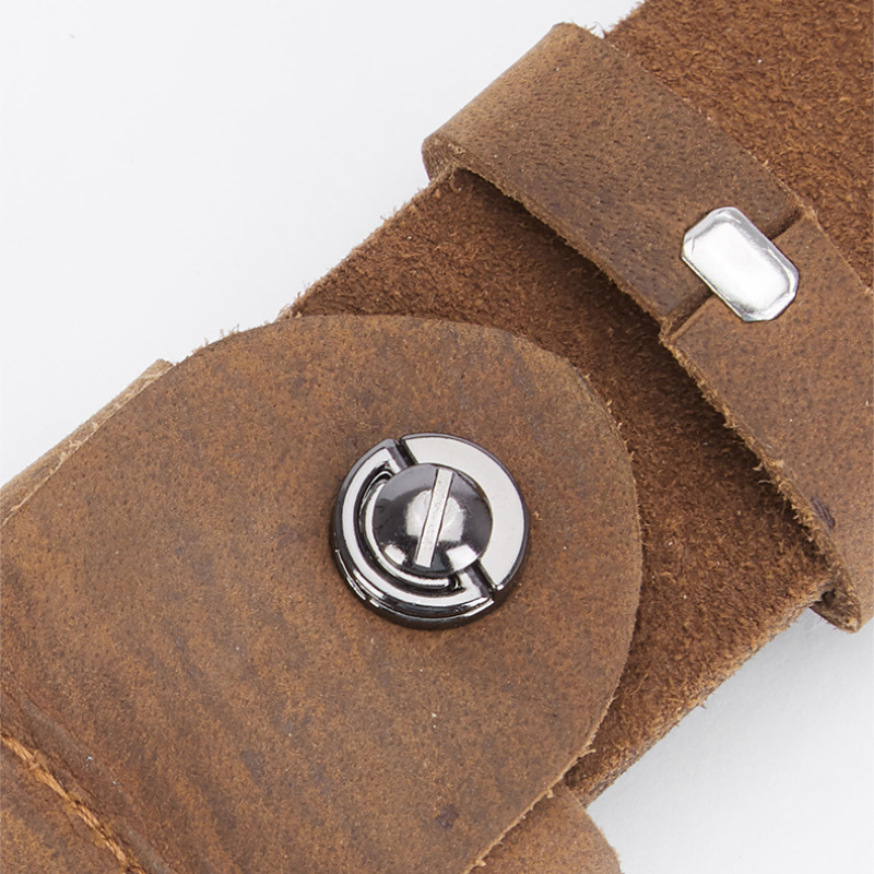 Cinto Masculino de Couro Denim Lorennzi