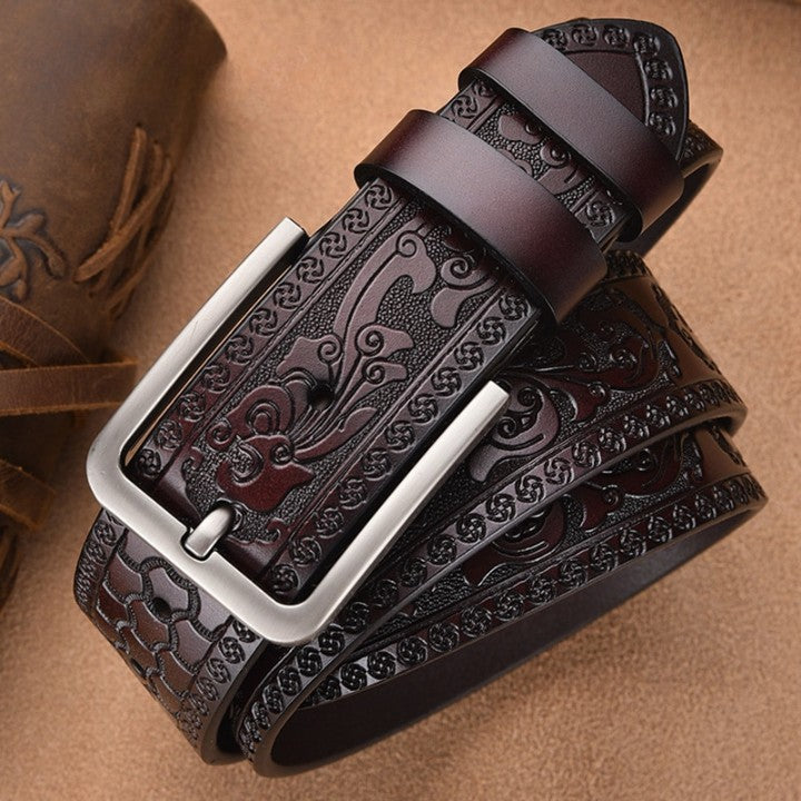 Cinto Masculino de Couro Lorennzi Ranger