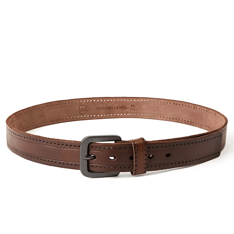 Cinto Masculino de Couro Lorennzi Vintage