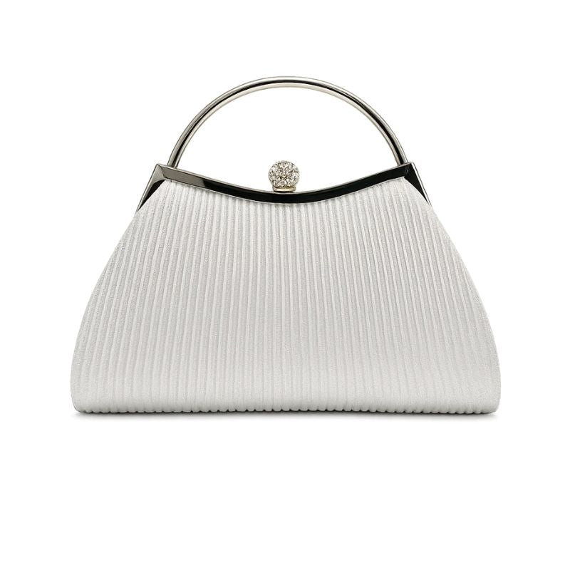 Bolsa Clutch Festa Plissada Nana