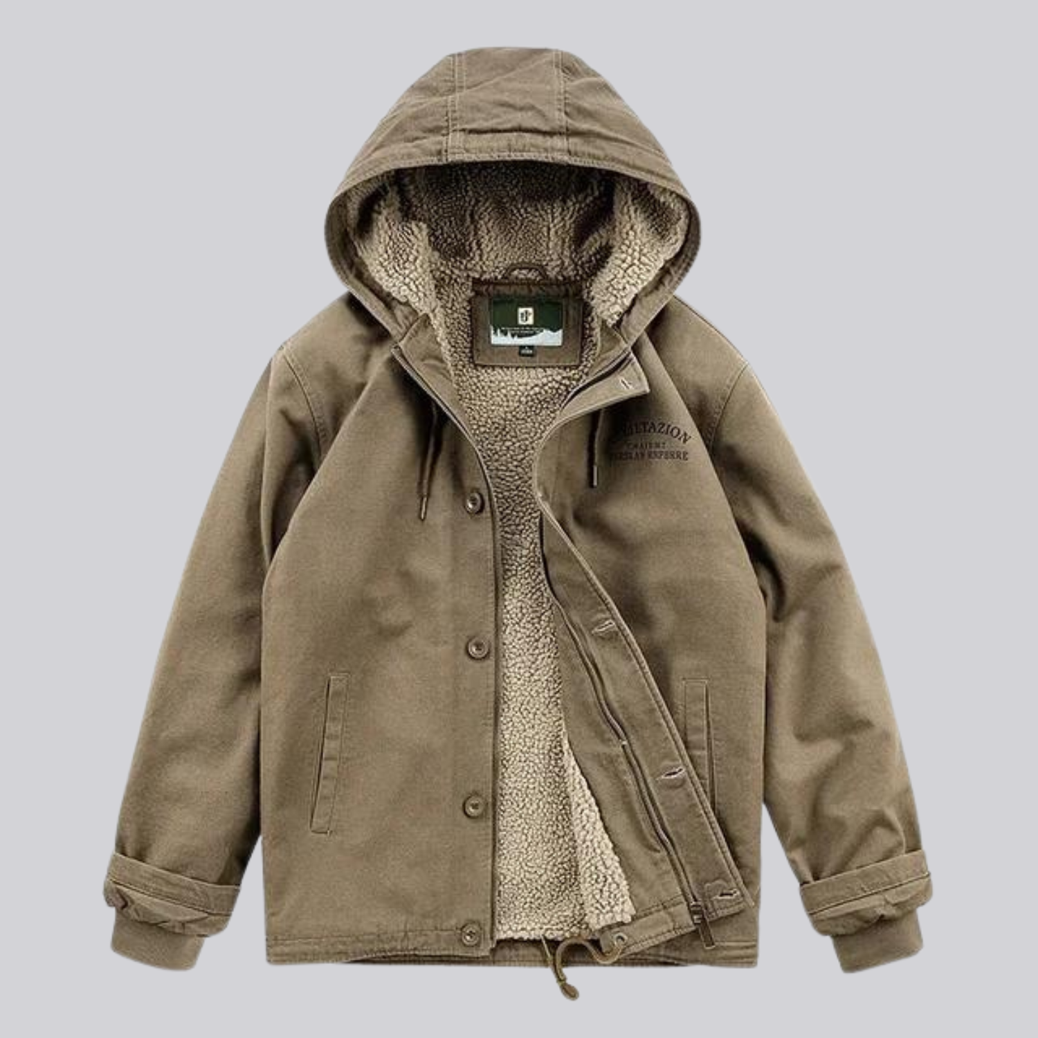 Jaqueta Bomber Masculina de Lã Lorennzi