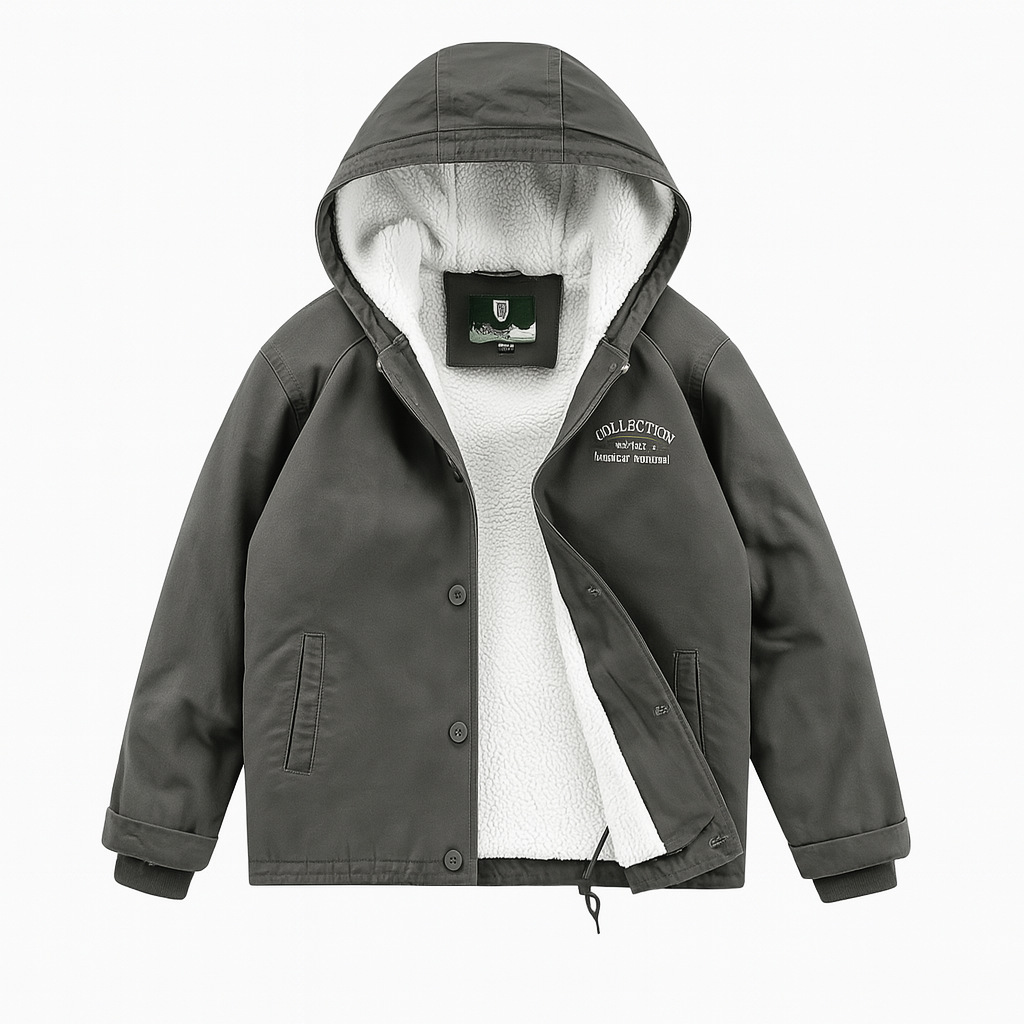 Jaqueta Bomber Masculina de Lã Lorennzi