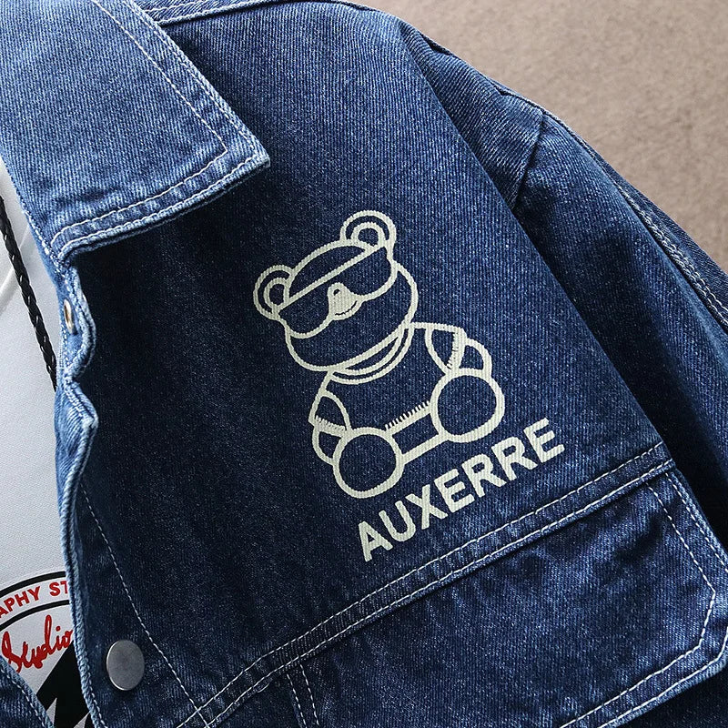 Jaqueta Jeans Masculina Lorennzi Auxerre