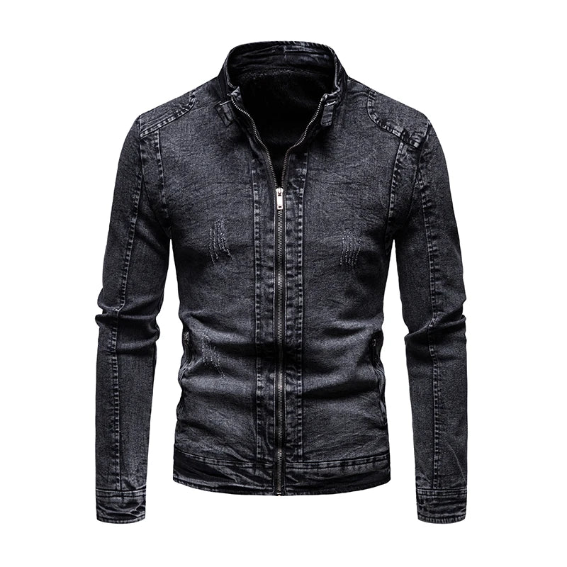 Jaqueta Jeans Masculina Lorennzi Preston