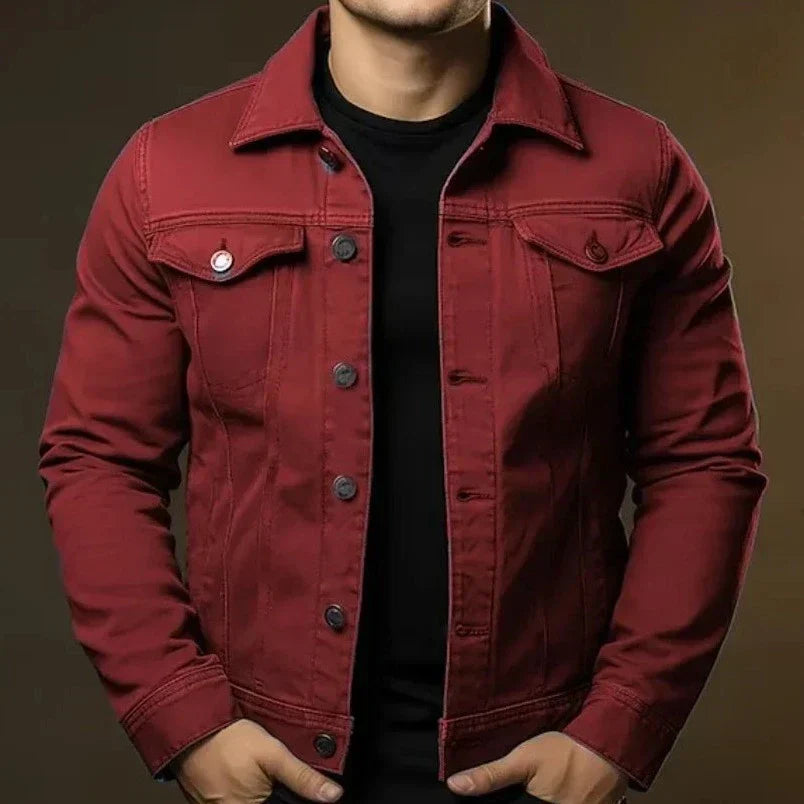 Jaqueta Jeans Masculina Lorennzi Slim