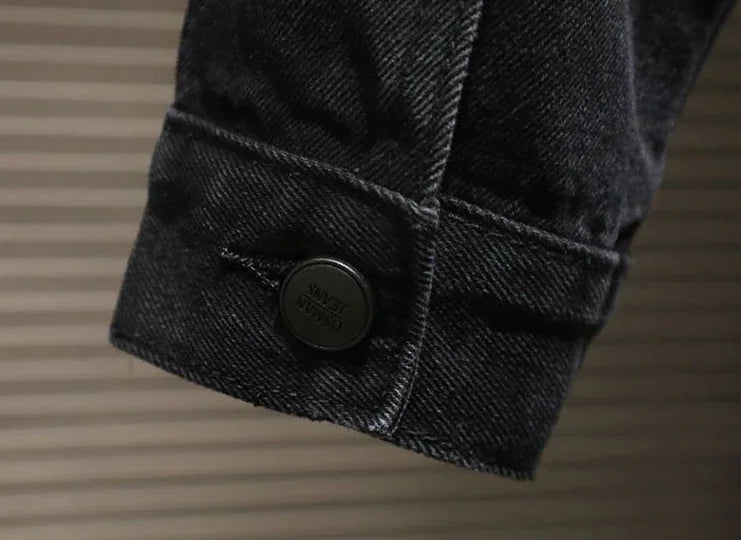 Jaqueta Jeans Masculina Lorennzi com Botões