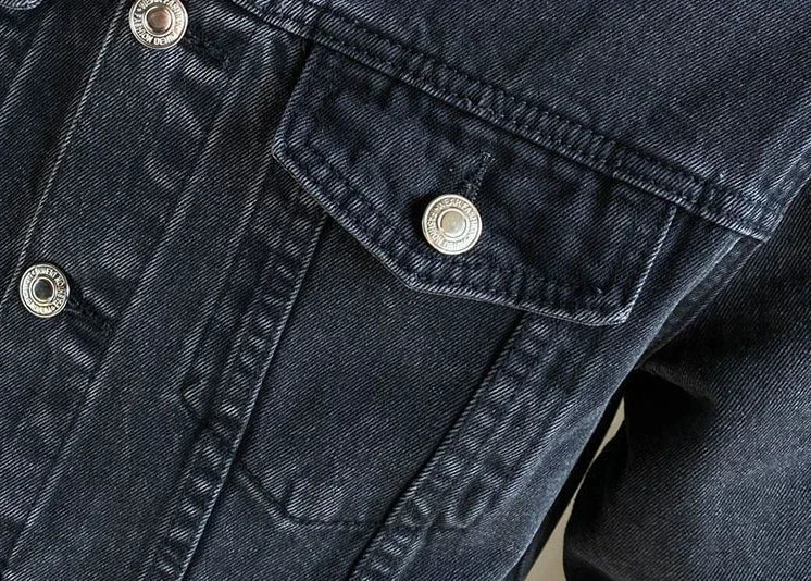 Jaqueta Jeans Masculina Lorennzi com Botões