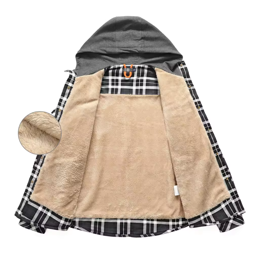 Jaqueta Masculina Inverno Xadrez Lorennzi