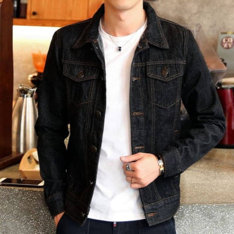 Jaqueta Masculina Jeans Velvet Lorennzi