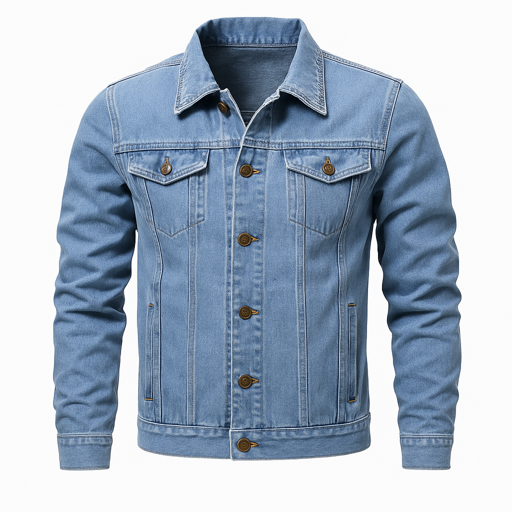 Jaqueta Masculina Jeans Velvet Lorennzi