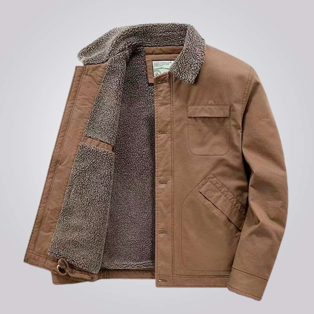 Jaqueta Masculina de Lã Shield Lorennzi