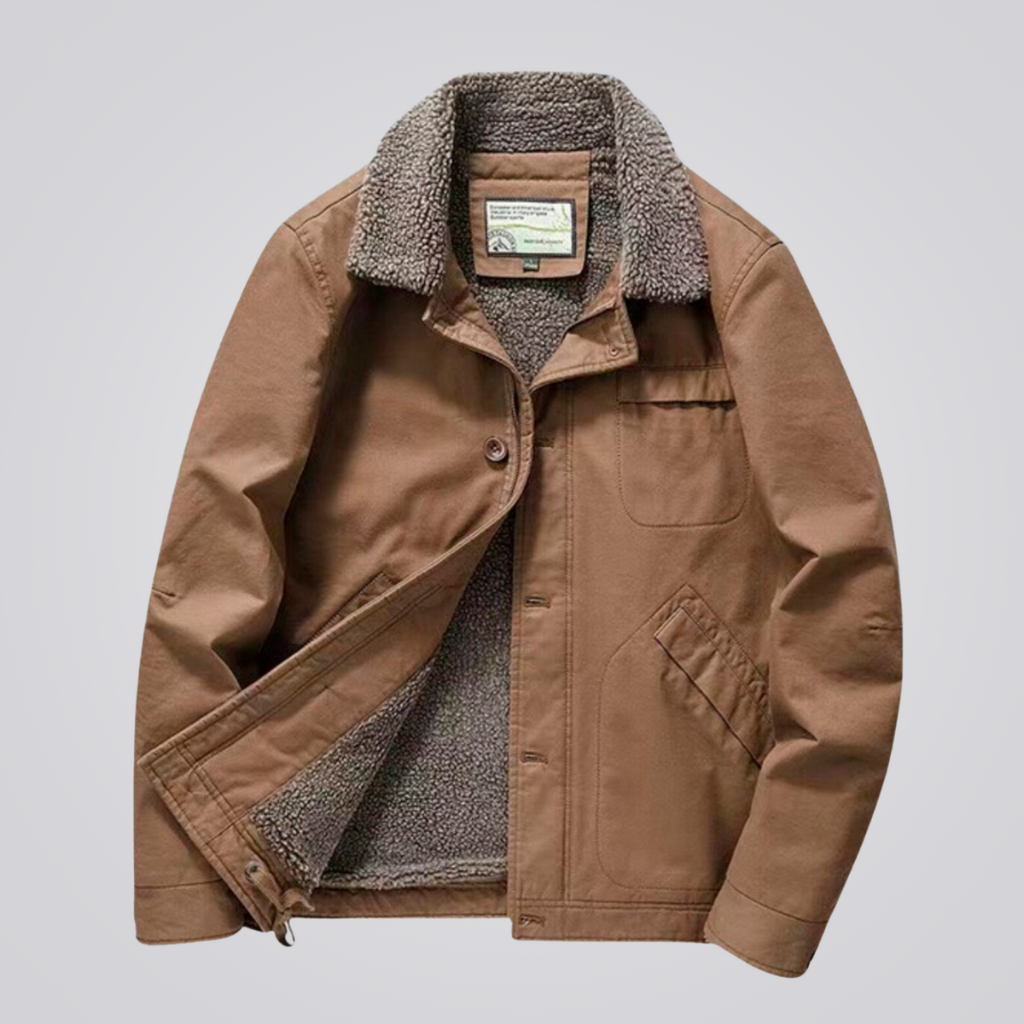 Jaqueta Masculina de Lã Shield Lorennzi