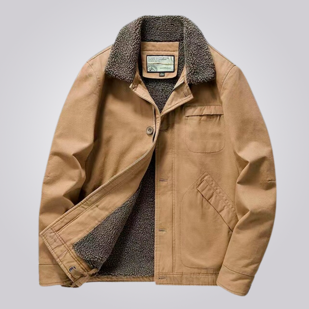 Jaqueta Masculina de Lã Shield Lorennzi