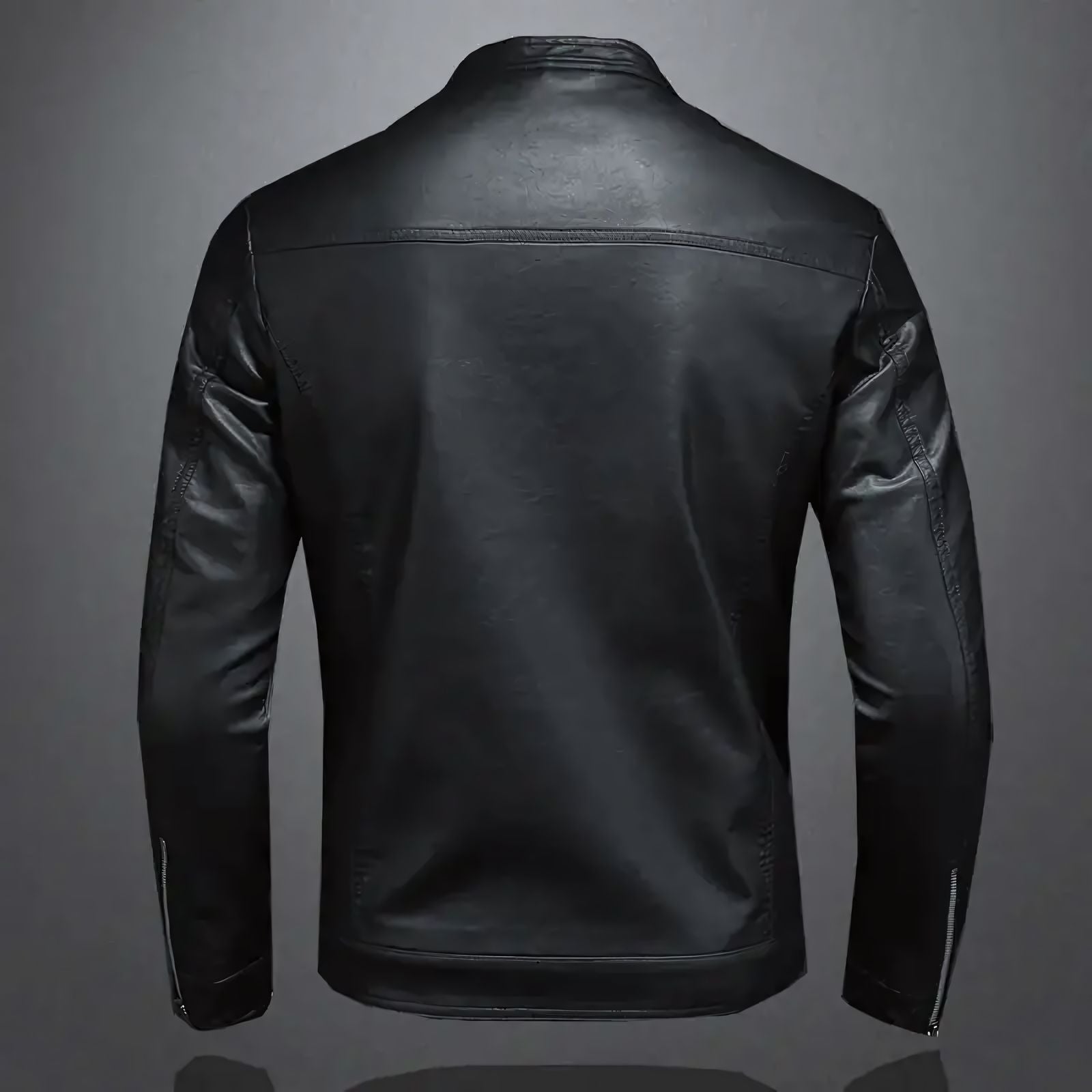 Jaqueta Masculina em Couro Lorennzi Biker