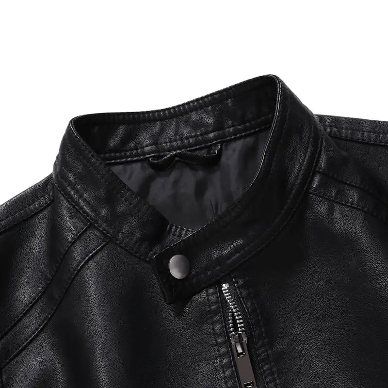 Jaqueta Masculina em Couro Lorennzi Biker