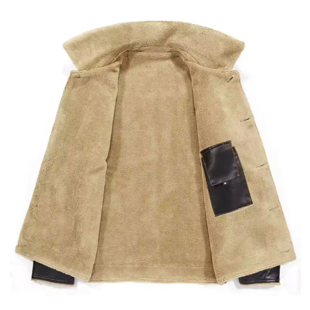 Jaqueta de Couro Masculina Brutale Lorennzi