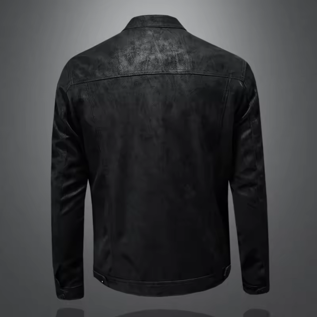 Jaqueta de Couro Masculina Lorennzi Camden