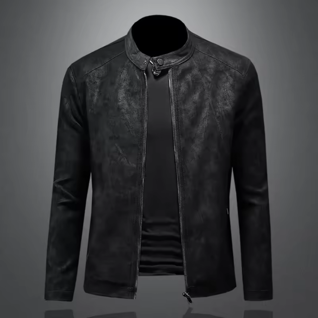 Jaqueta de Couro Masculina Lorennzi Camden