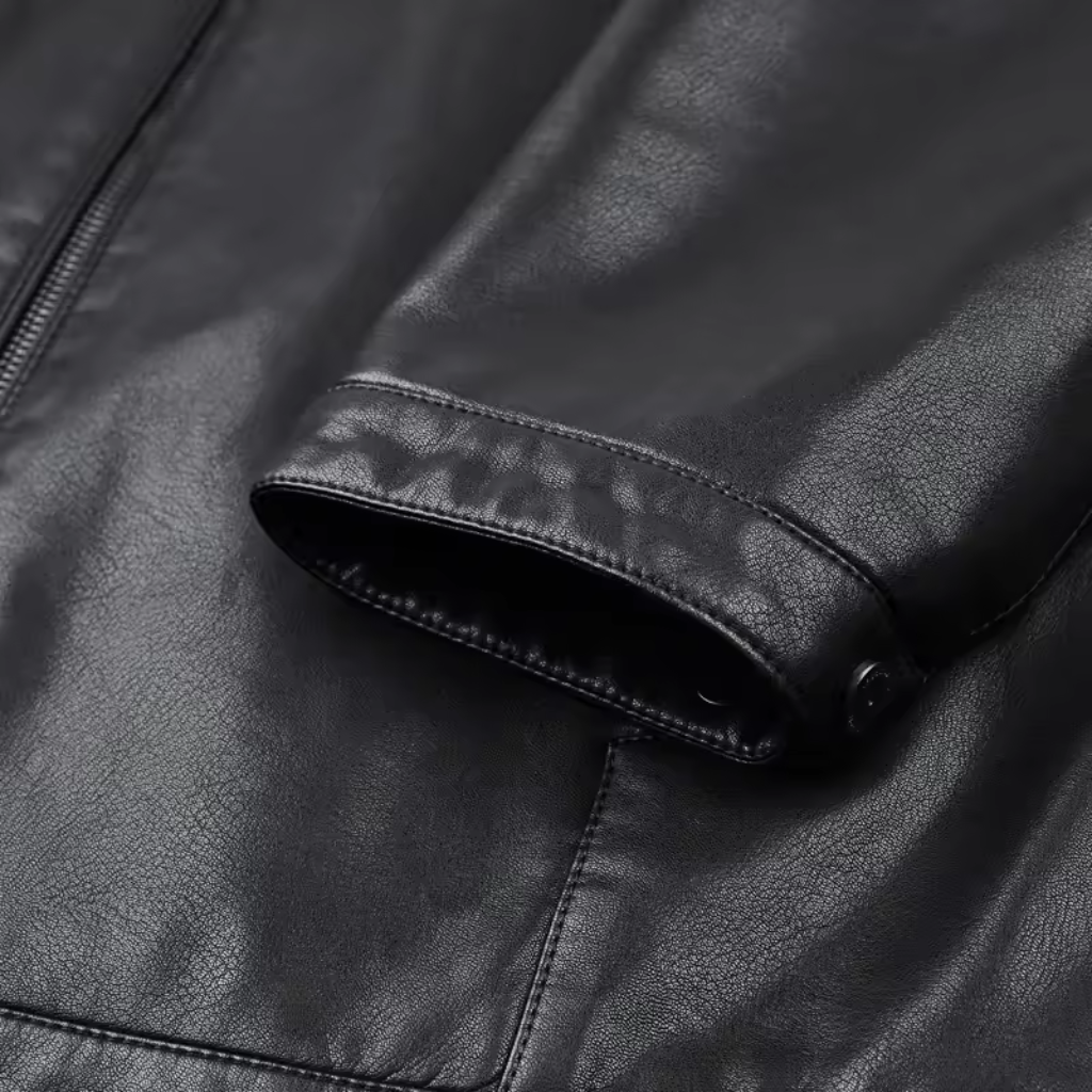Jaqueta de Couro Masculina Lorennzi High