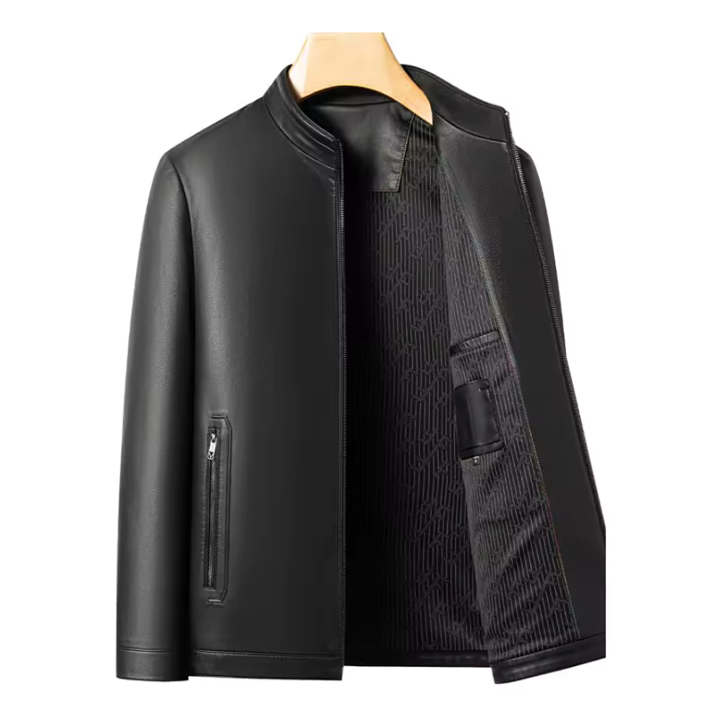 Jaqueta de Couro Masculina Lorennzi Savile