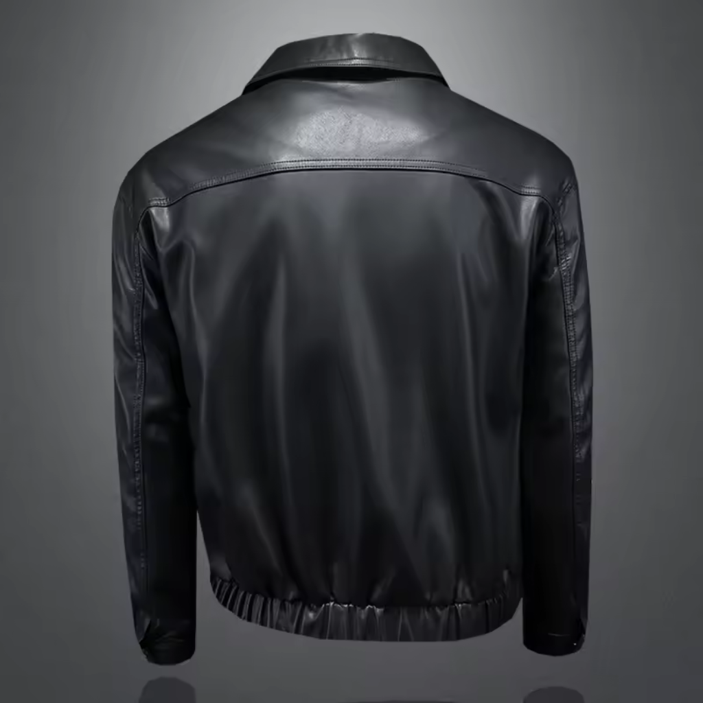 Jaqueta de Couro Masculina Lorennzi Wind