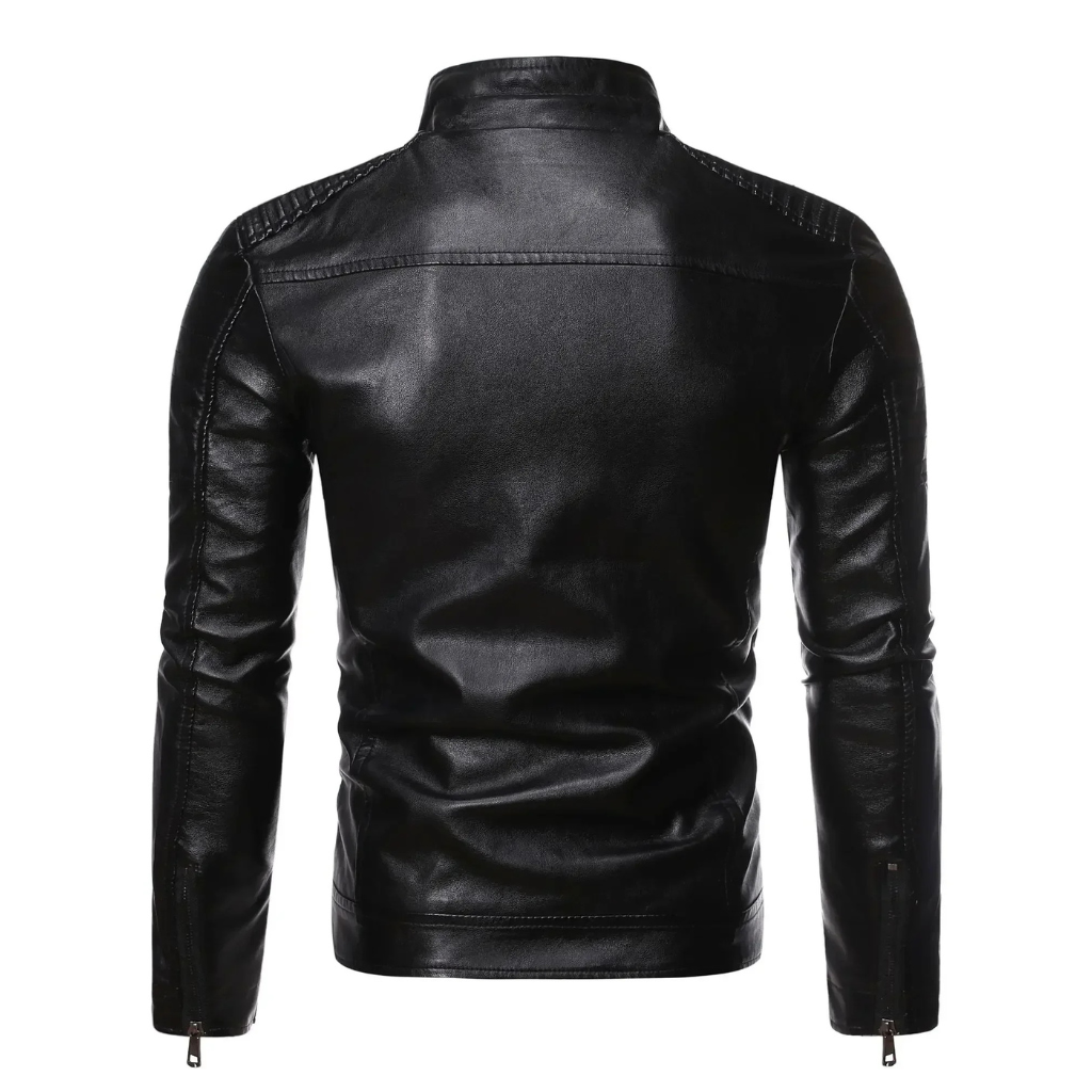Jaqueta de Couro Masculina Rider Lorennzi