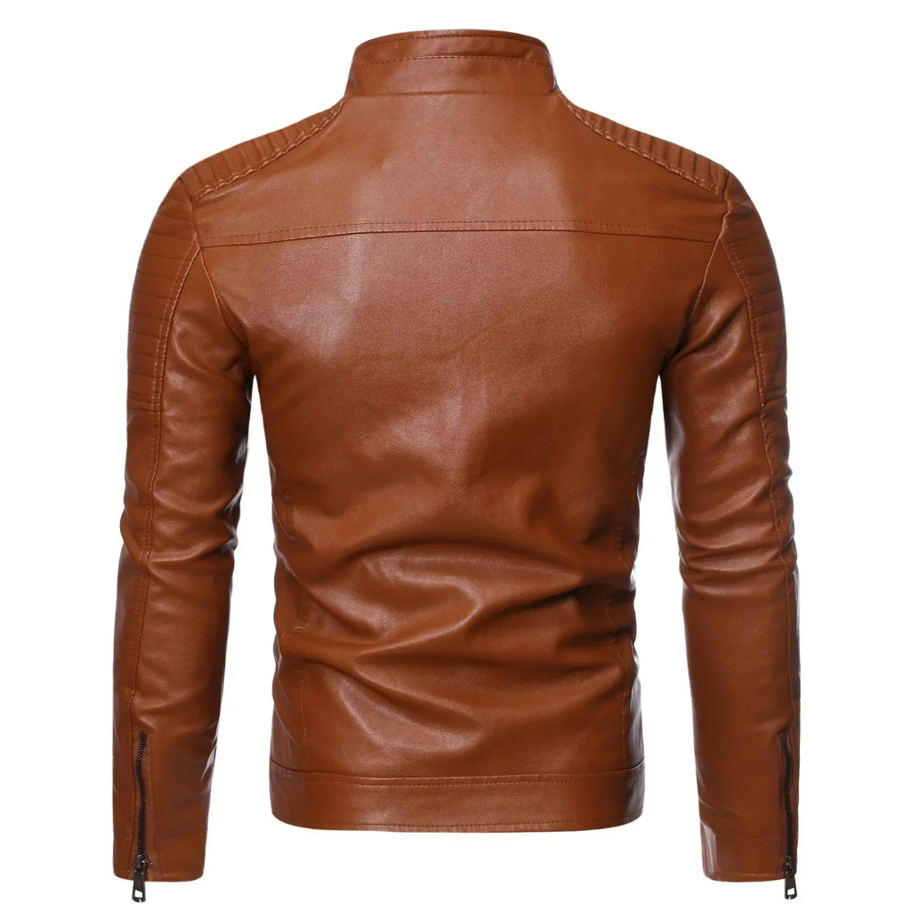 Jaqueta de Couro Masculina Rider Lorennzi