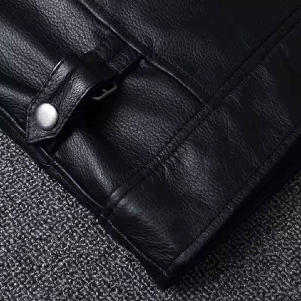 Jaqueta de Couro Masculina Road Lorennzi