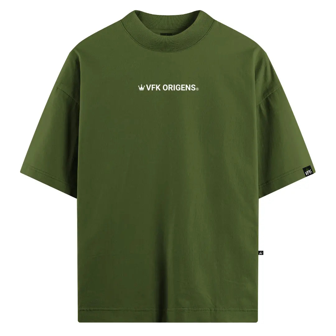 Camiseta Oversized Origins Royal Verde