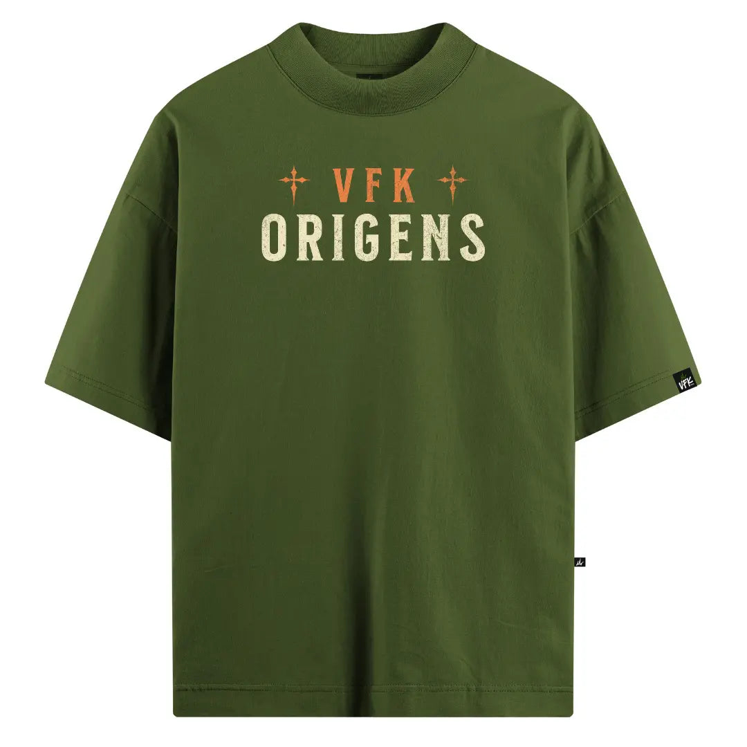 Camiseta Oversized Santa Verde