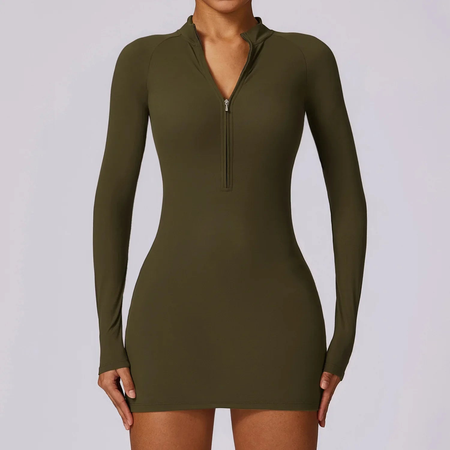 Vestido Manga Longa Esportivo Soft Premium Modern Laís