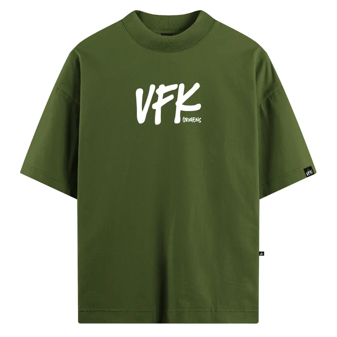 Camiseta Oversized Vfk Verde