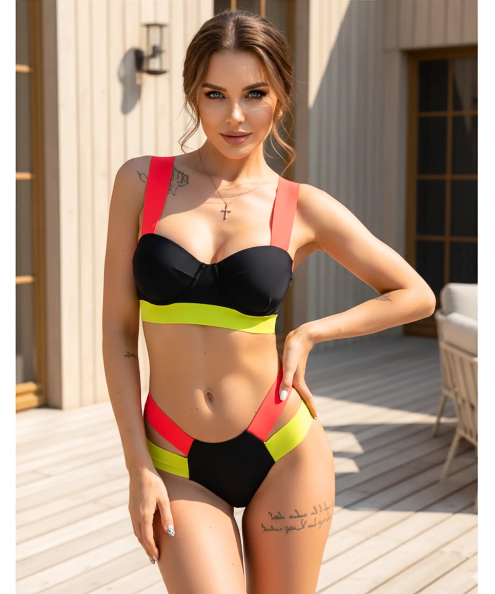 Biquíní Fio Duplo Hot Pants Meia Taça Feminino | Cup